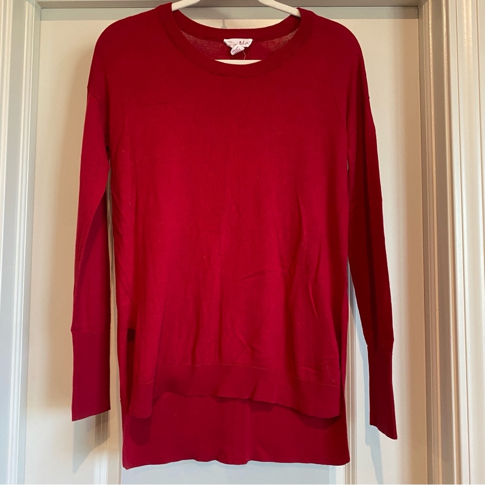 Women’s Red Long Sleeve Shirt
